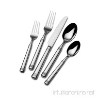 Mikasa Inman Square 20-Piece Forged Stainless Steel Flatware Set  Service for 4 - B01LY9LIWH